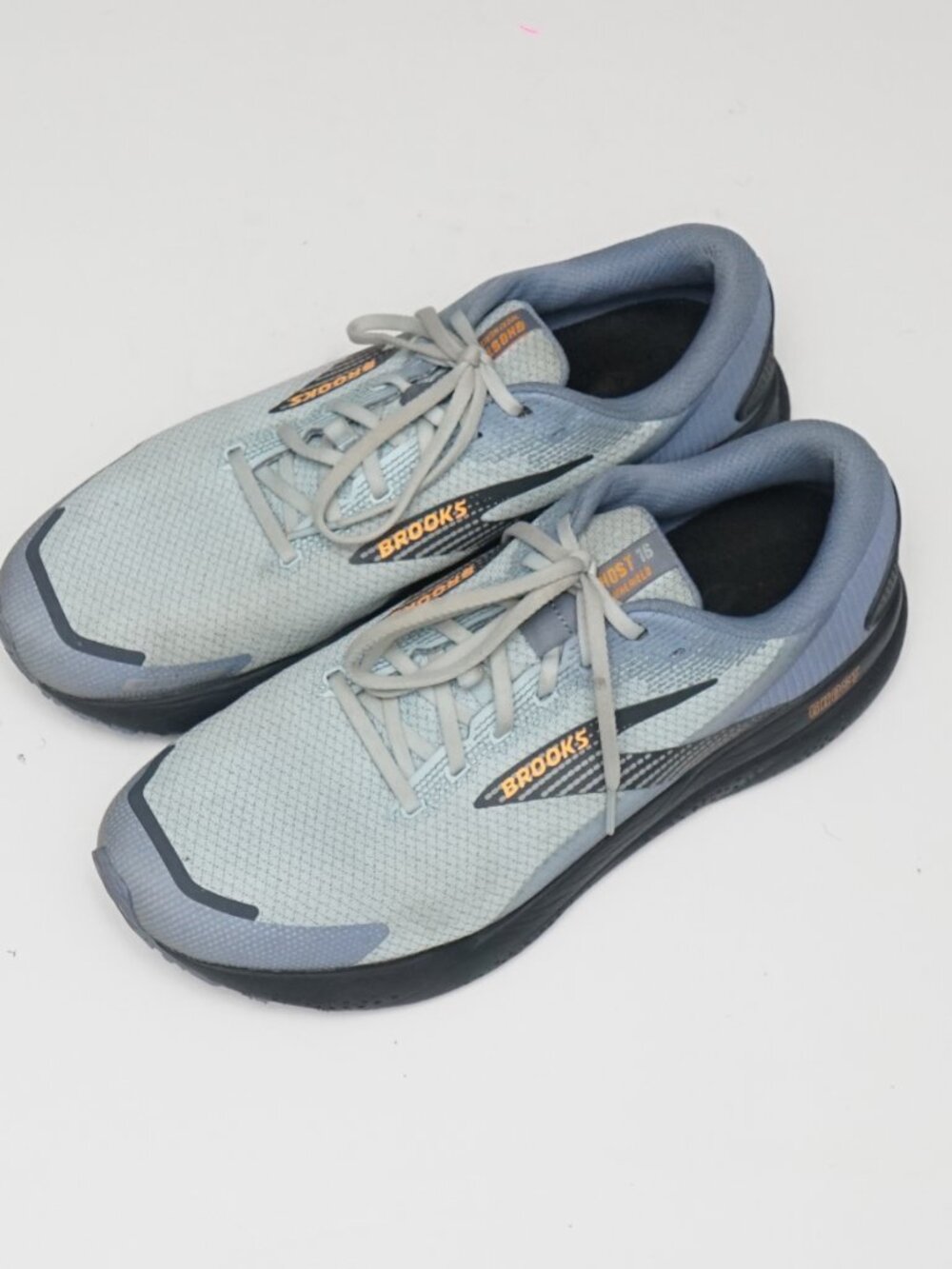 Men's Brooks Ghost Weatherized, Country Blue/Winter Sky/Ebony, size 12.5
